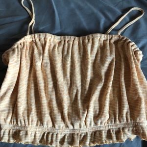 Crop top spaghetti strap